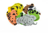 Naklejki z pianki Dżungla 35szt Brewis